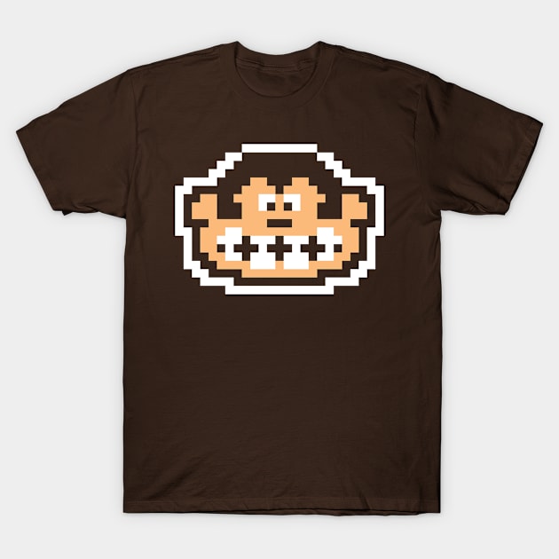 Face Kong T-Shirt by RetroPixelWorld